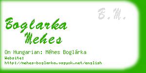 boglarka mehes business card